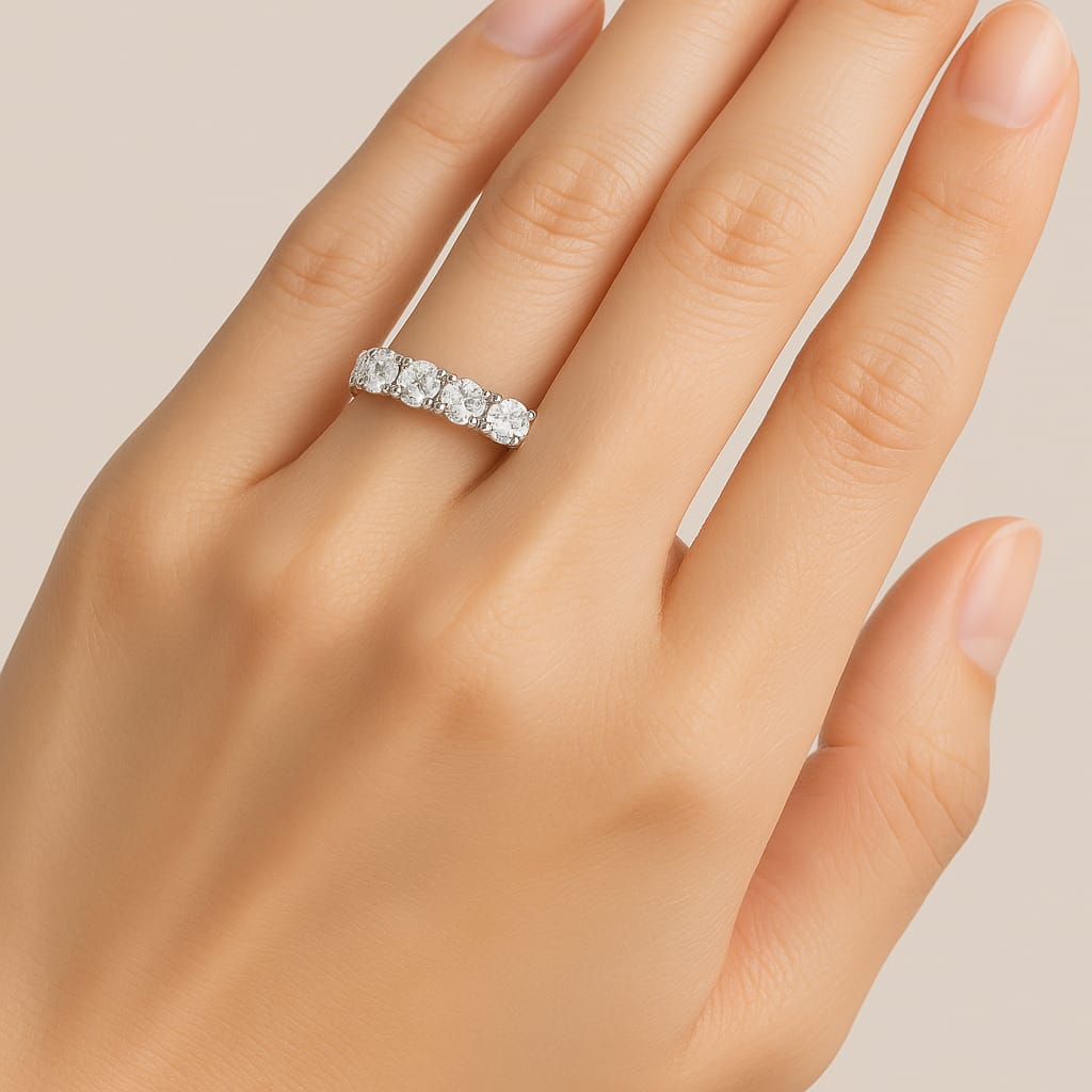La DiaMantés | Whispering Droplets Ring